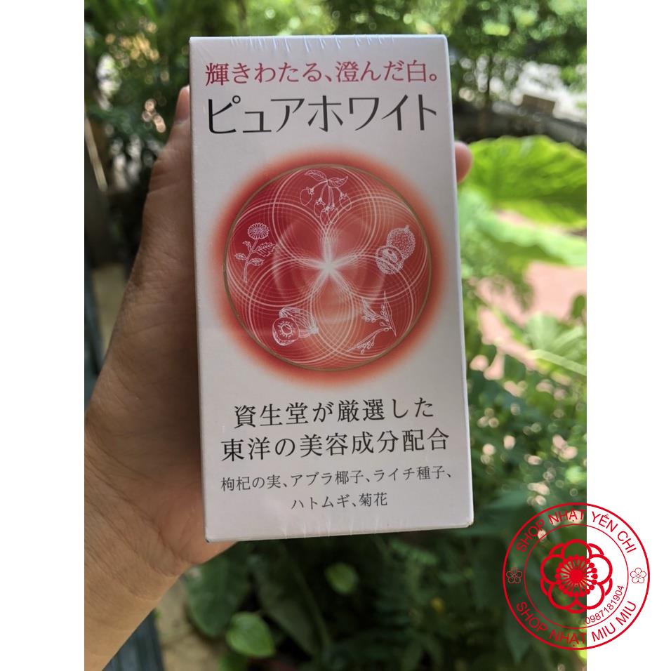 Pure White shiseido dạng viên 240 Viên Uống Trắng Da Mờ nám Nhật Bản