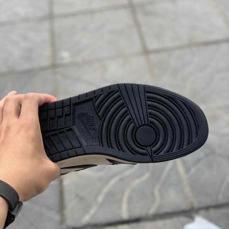 ⚡️Sale Sốc⚡️ Giày air Jodan 1 high Nâu đen cao cổ hàng cao cấp, Giày thể thao jordan 𝐜ổ 𝐜𝐚𝐨