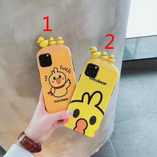 Ốp lưng iphone 11 pro max Cute Duck Soft TPU