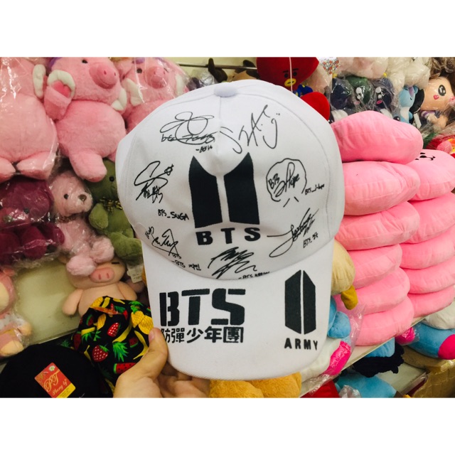 mũ BTS có chữ ký sỉ 22k shopmexanh