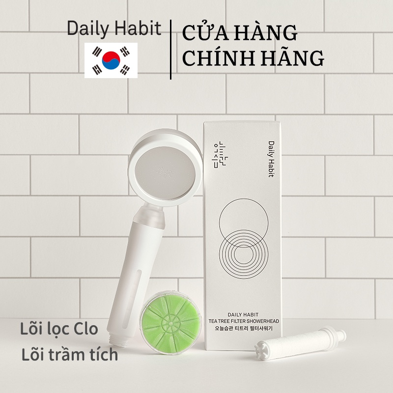 DAILY HABIT Vòi sen lõi lọc 2 lớp