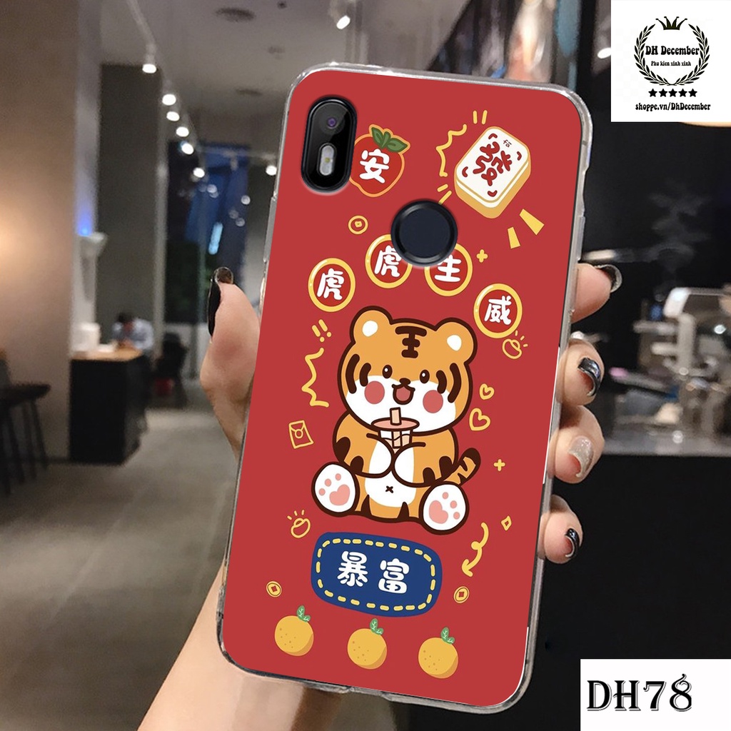 Ốp lưng Vsmart JOY 1 in hình 3D lucky, gấu Beer xinh xắn - KHÔNG NÊN BỎ LỠ