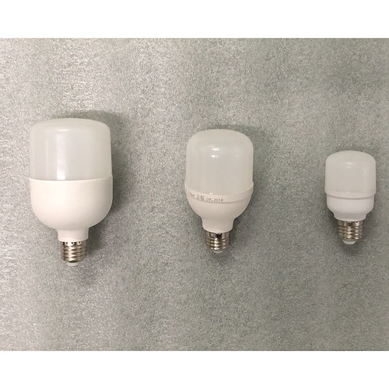 Bóng Đèn Led Bulb Trụ Nhựa Tráng Nhôm 20W - 30W - 40W Siêu Sáng