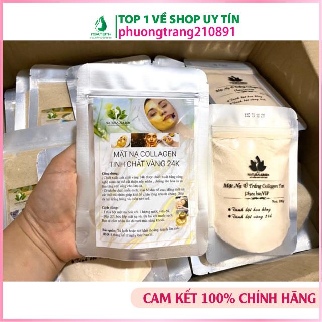 500gr_Mặt nạ vàng 24k cải thiện nếp nhăn, chống lão hóa cho da