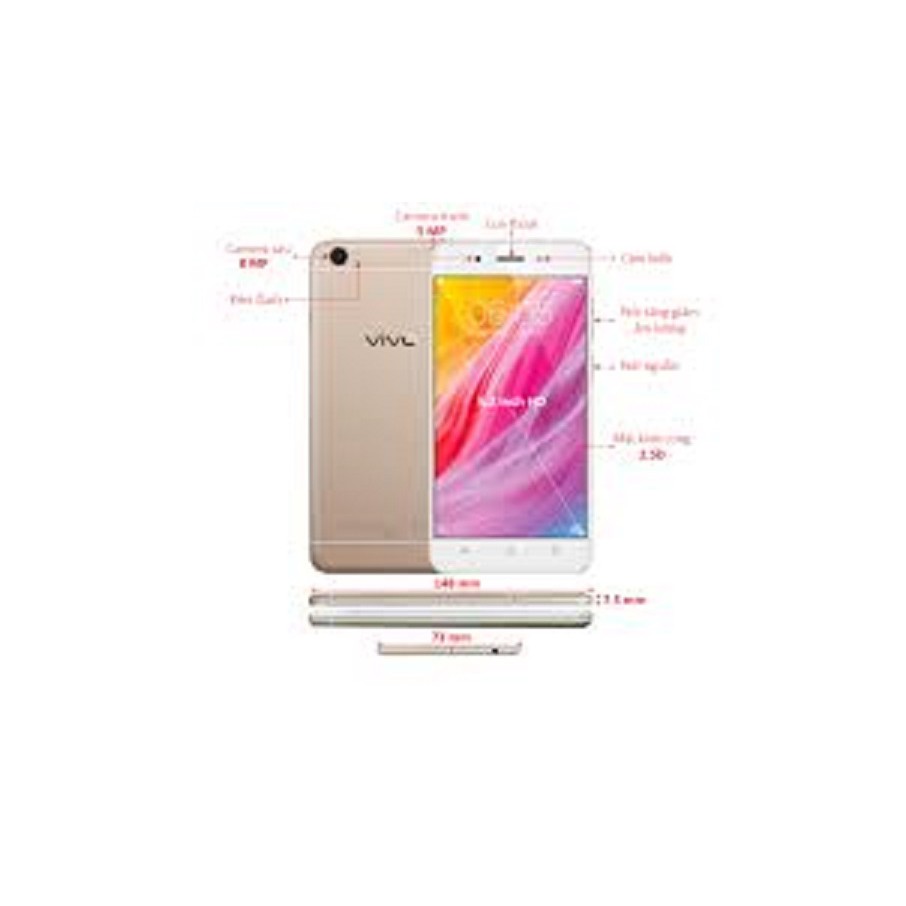 [ MÁY CHÍNH HÃNG]  điện thoại Vivo Y55 2sim (2GB/32GB) màn hình 5.2inch, Chiến PUBG/LIÊN QUÂN đỉnh