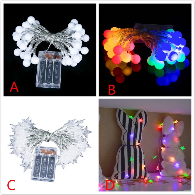 Dây đèn LED 3M dùng trang trí sân vườn