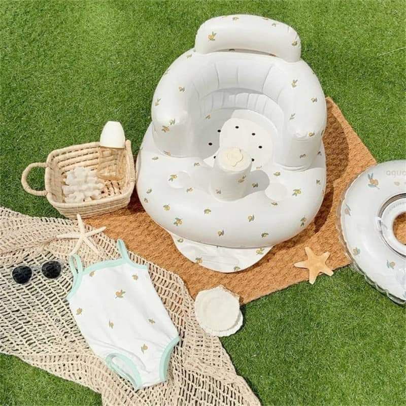 GHẾ TẬP NGỒI HƠI PLAYING  PHONG CÁCH KOREA  - SIÊU TIỆN LỢI CHO BÉ BƠM HƠI TỰ ĐỘNG CHO BÉ