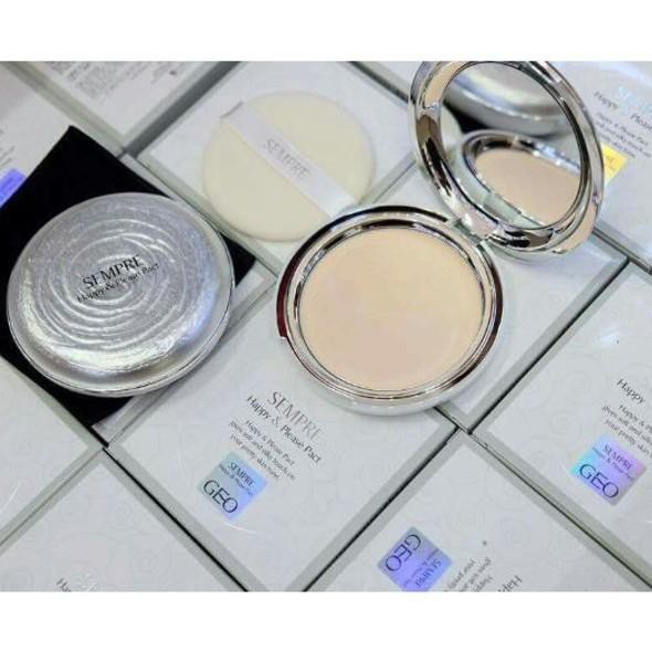 [Super Sale] Phấn phủ siêu mịn Geo trắng Sempre Happy | BigBuy360 - bigbuy360.vn
