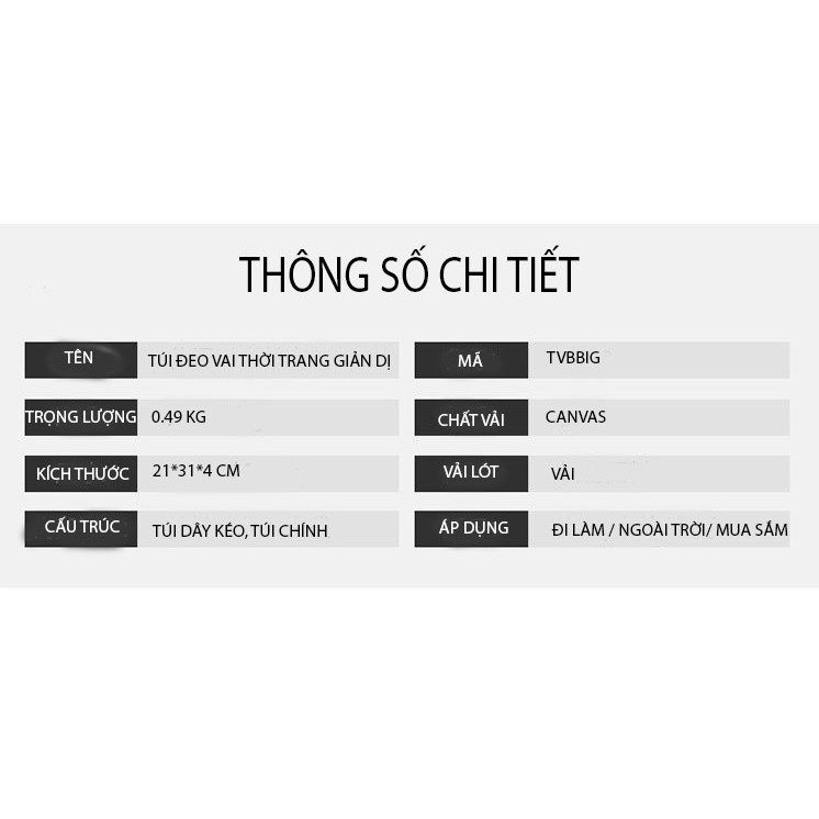 Túi đeo chéo vải bố nam nữ dùng đi làm đi du lịch-Túi đéo chéo canvas-Tuxa | BigBuy360 - bigbuy360.vn