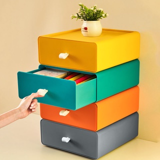 Kệ đựng mỹ phẩm 4 tầng Kệ đựng mỹ phẩm nhiều màu sắc trẻ trung