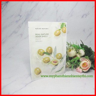 Mặt Nạ Giấy Nature Republic Loại Olive