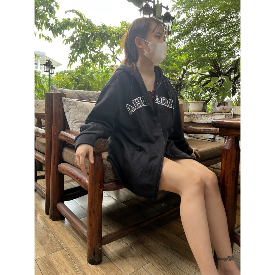 Áo Khoác Nỉ Form Rộng AHD Unisex Nam Nữ (Ảnh Thật/Có Sẵn) 1HIT_UNISEX