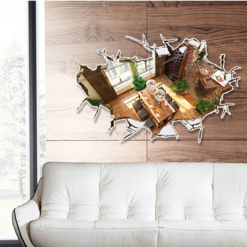 Giấy Decal 3D Dán Tường Và Sàn Nhà Cao Cấp SPK043