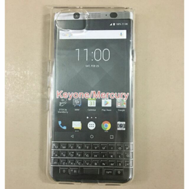 Ốp lưng dẻo Blackberry Key One Silicon Trong - (Hàng loại Tốt)