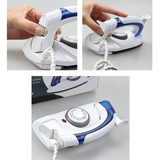 Bàn là hơi nước mini travel iron HT258B gấp gọn thuận tiện cho việc sử dụng ở nhà và di chuyển du lịch. Lỗi 1 đổi 1