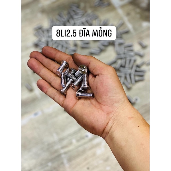 ỐC SALAYA INOX MẪU VÂN THÁI SIZE 8li2.5 ĐĨA , 6li DÀN ÁO , XOẮN YA