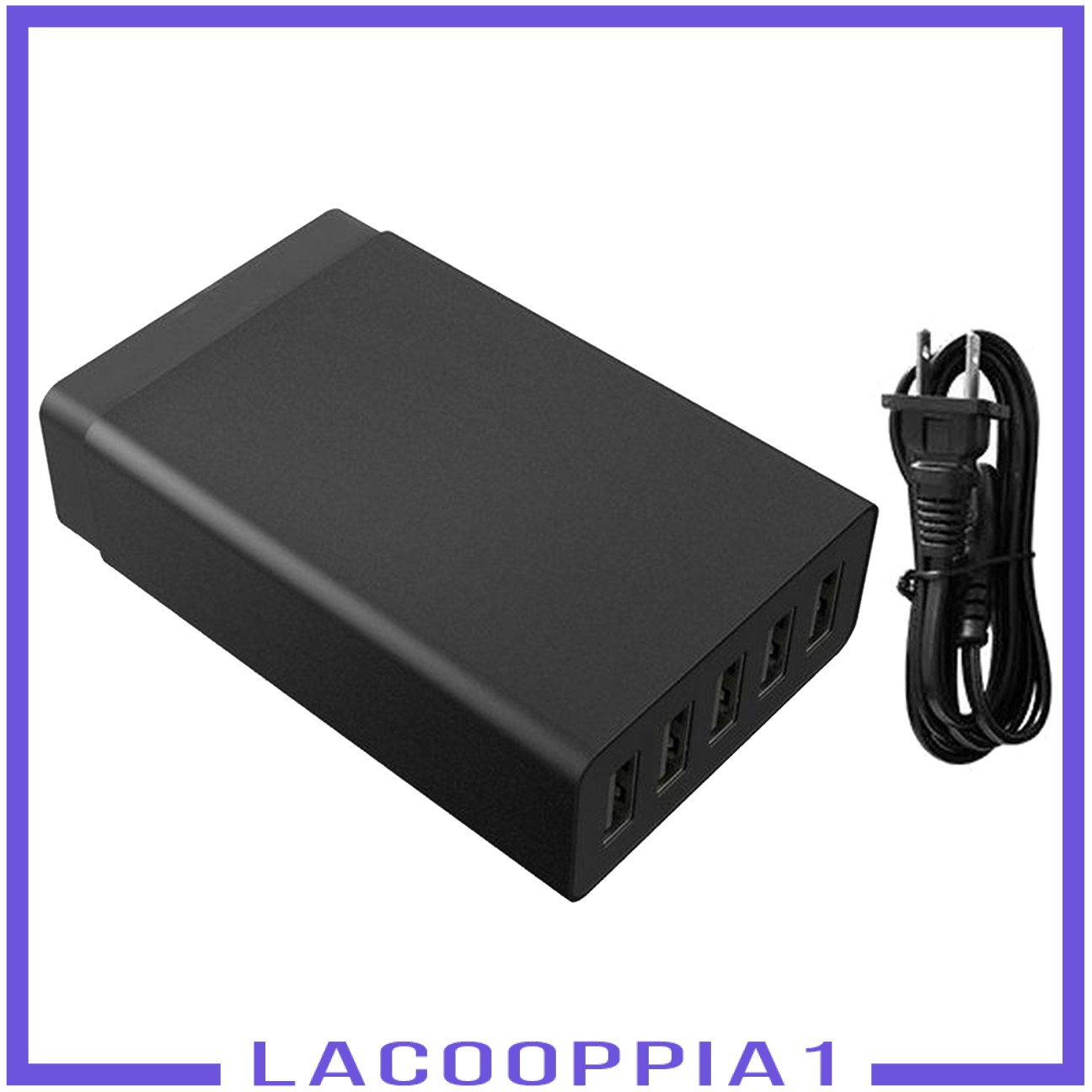 Bộ Sạc Lapoppia1) 10a 50w 5 Cổng Usb 5 Cổng Cho Iphone 11 Xs Ipad Mini Tablet