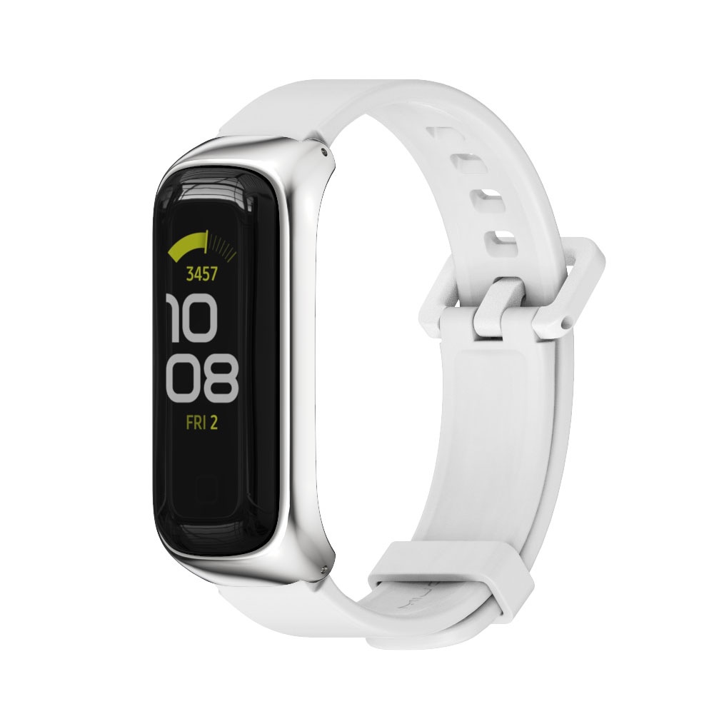 Dây Đeo Thay Thế Bằng Silicon Mềm Khung Kim Loại Cho samsung galaxy fit 2 fit2 sm r220