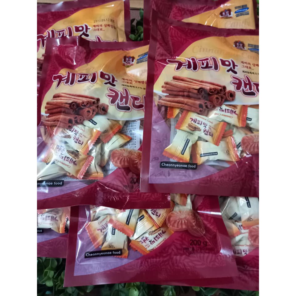 Kẹo quế Hàn Quốc đặc biệt 200gr