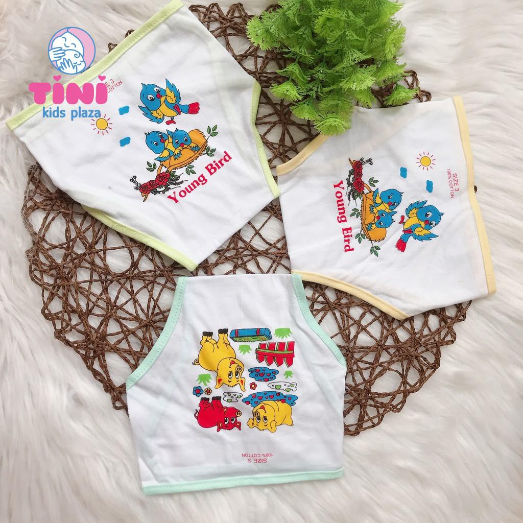 Tả dán sơ sinh in họa tiết dễ thương Yến Trân set 3 cái