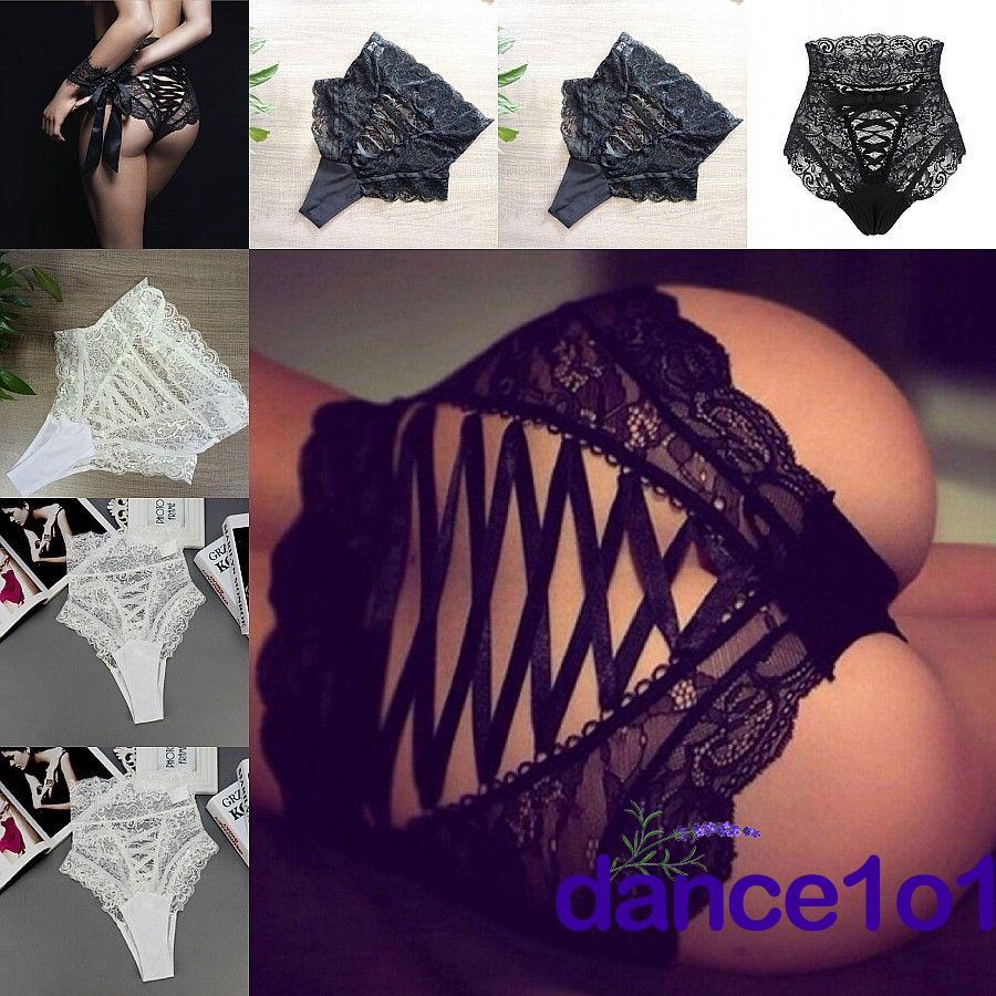 Quần Lót Ren Hoa Lưng Cao Thiết Kế Quyến Rũ Cho Phái Nữ