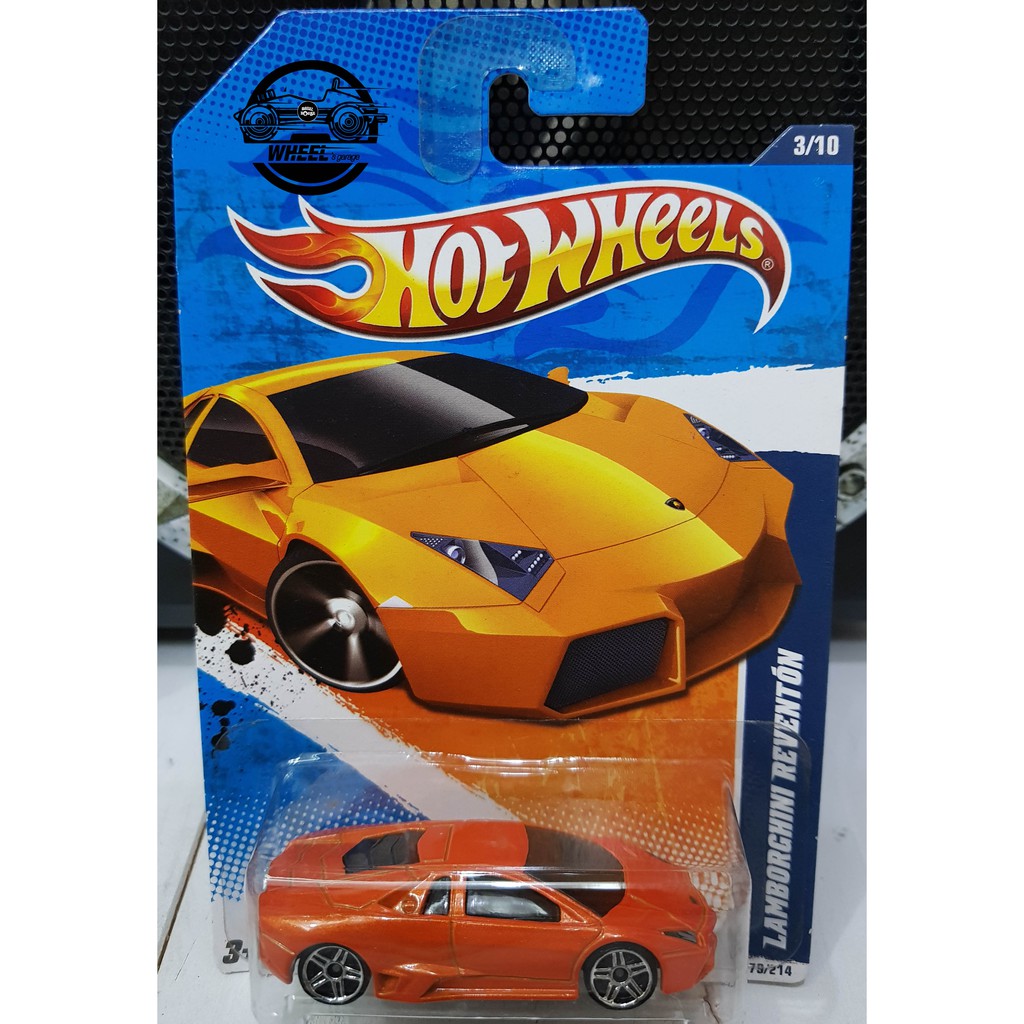 Xe mô hình đồ chơi Hotwheels cơ bản 1:64 - Lamborghini Reventon (cam)