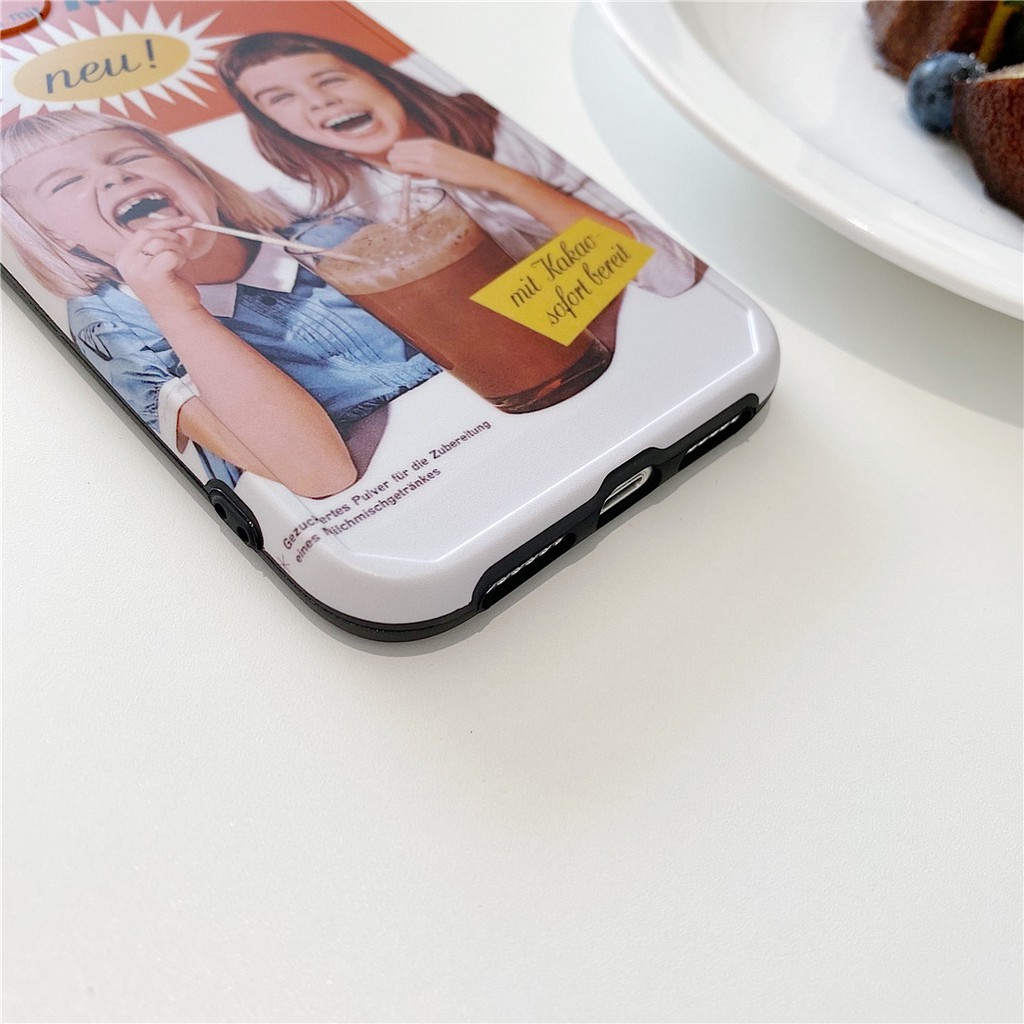 Ốp điện thoại mềm hoạt hình cho iPhone11 PRO MAX 7/8plus SE2020 X/XS XR XSMAX