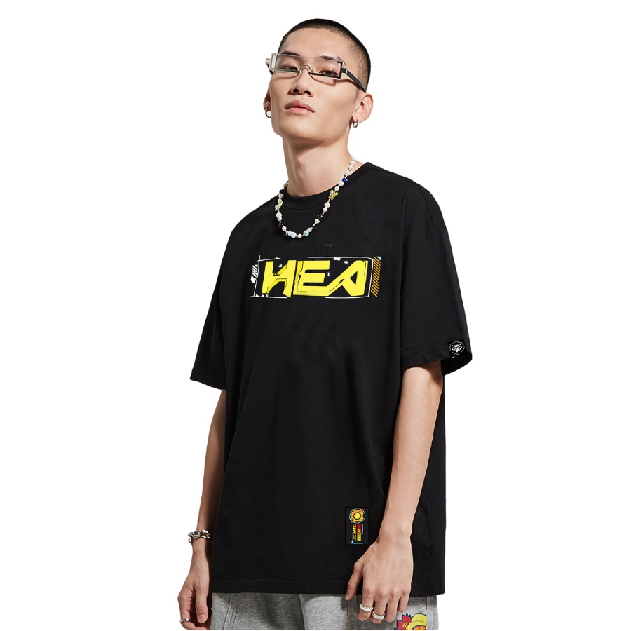 Áo Thun Unisex HEA Mainboard Tee Đen Form Rộng Tay Lỡ Streetwear Oversize Cổ Tròn Nam Nữ 100% Cotton - Local Brand HEA