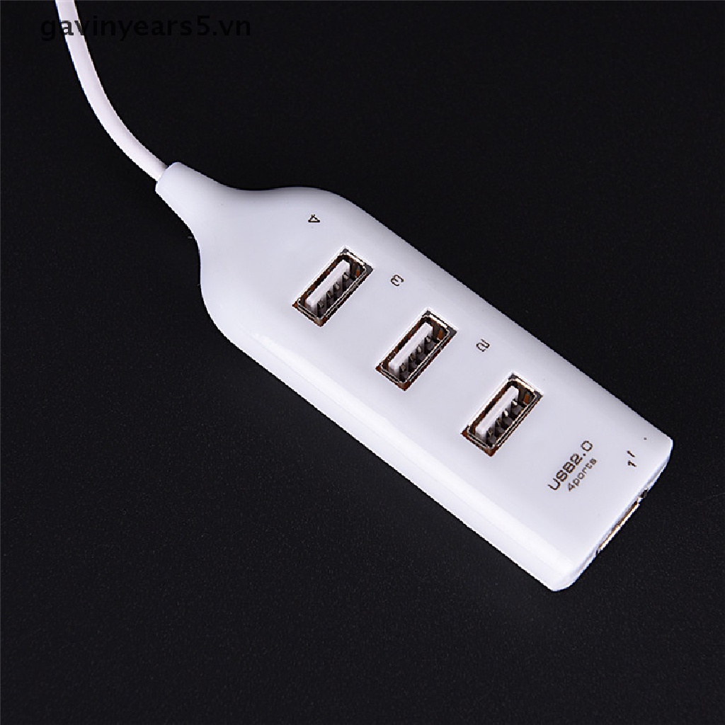 Hub Chia 4 Cổng USB 2.0 Tốc Độ Cao Cho Máy Tính Laptop