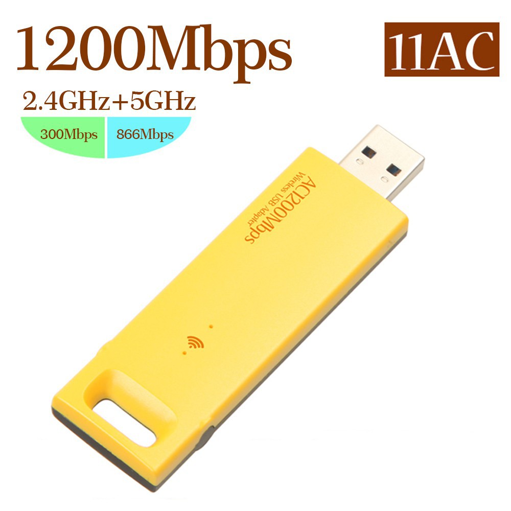 USB thu sóng wifi chuẩn AC1200 Dual USB 3.0 không dây