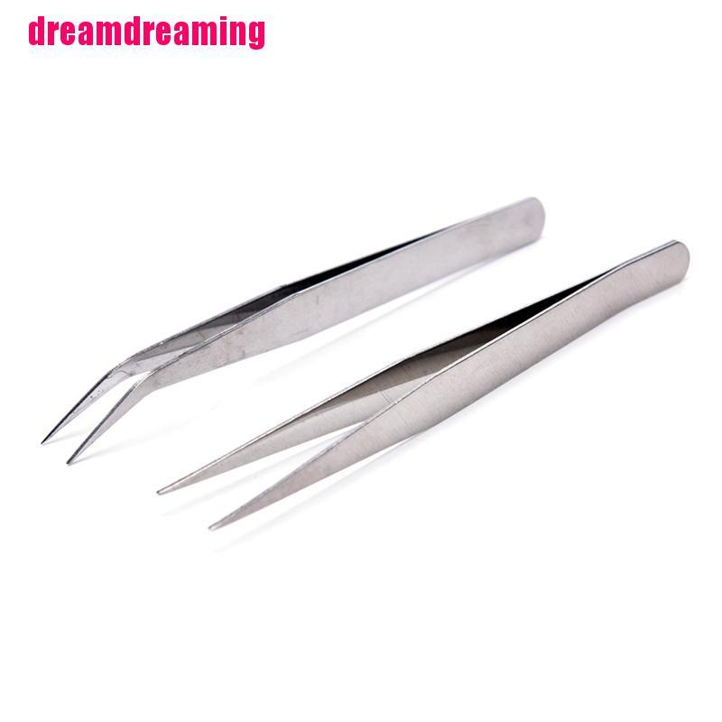Bộ 2 Nhíp Thẳng Bằng Thép Không Gỉ Đặc Biệt
