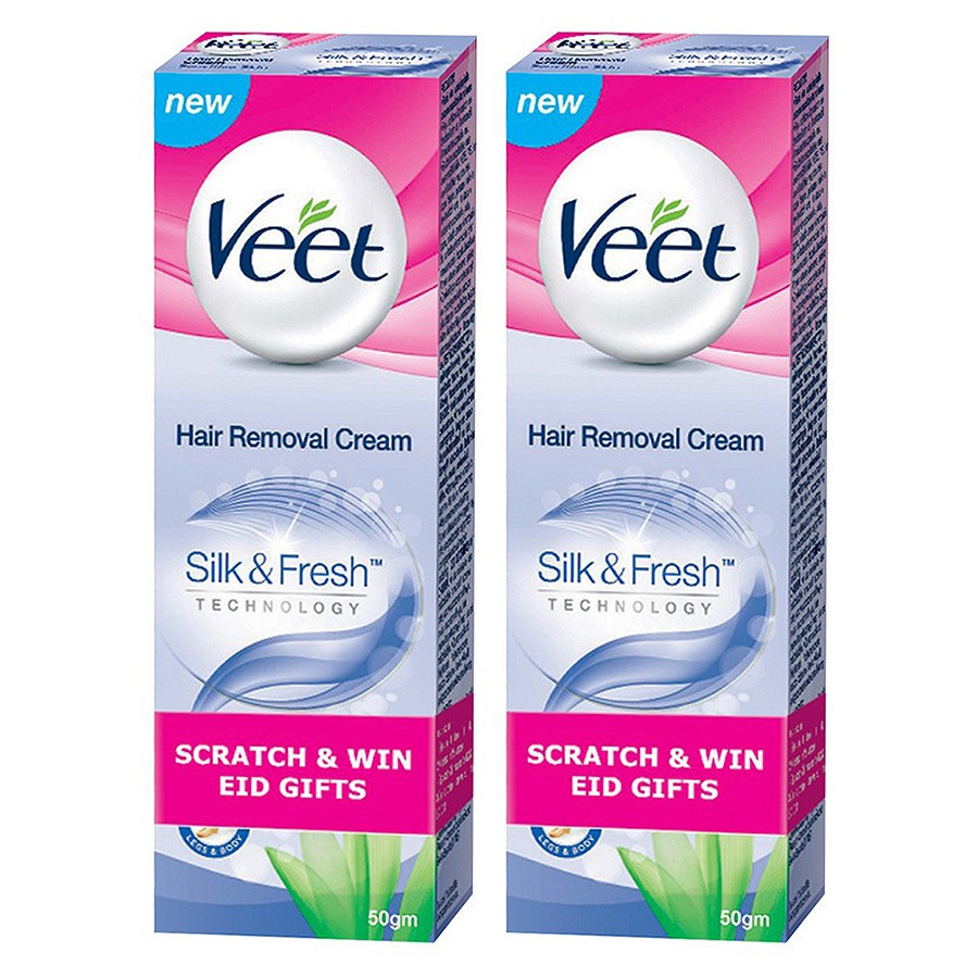 Kem Tẩy Lông an toàn lâu dài  VEET Silk & Fresh Sensitive | BigBuy360 - bigbuy360.vn