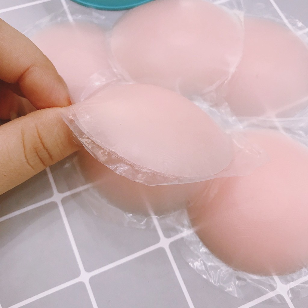 Dán ngực silicon hộp sắt 5 đôi