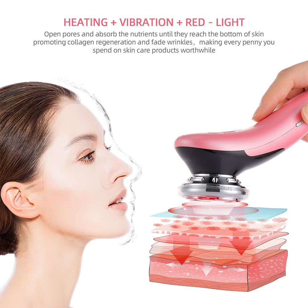 Thiết bị chăm sóc da FOREVERLILY nóng và mát EMS