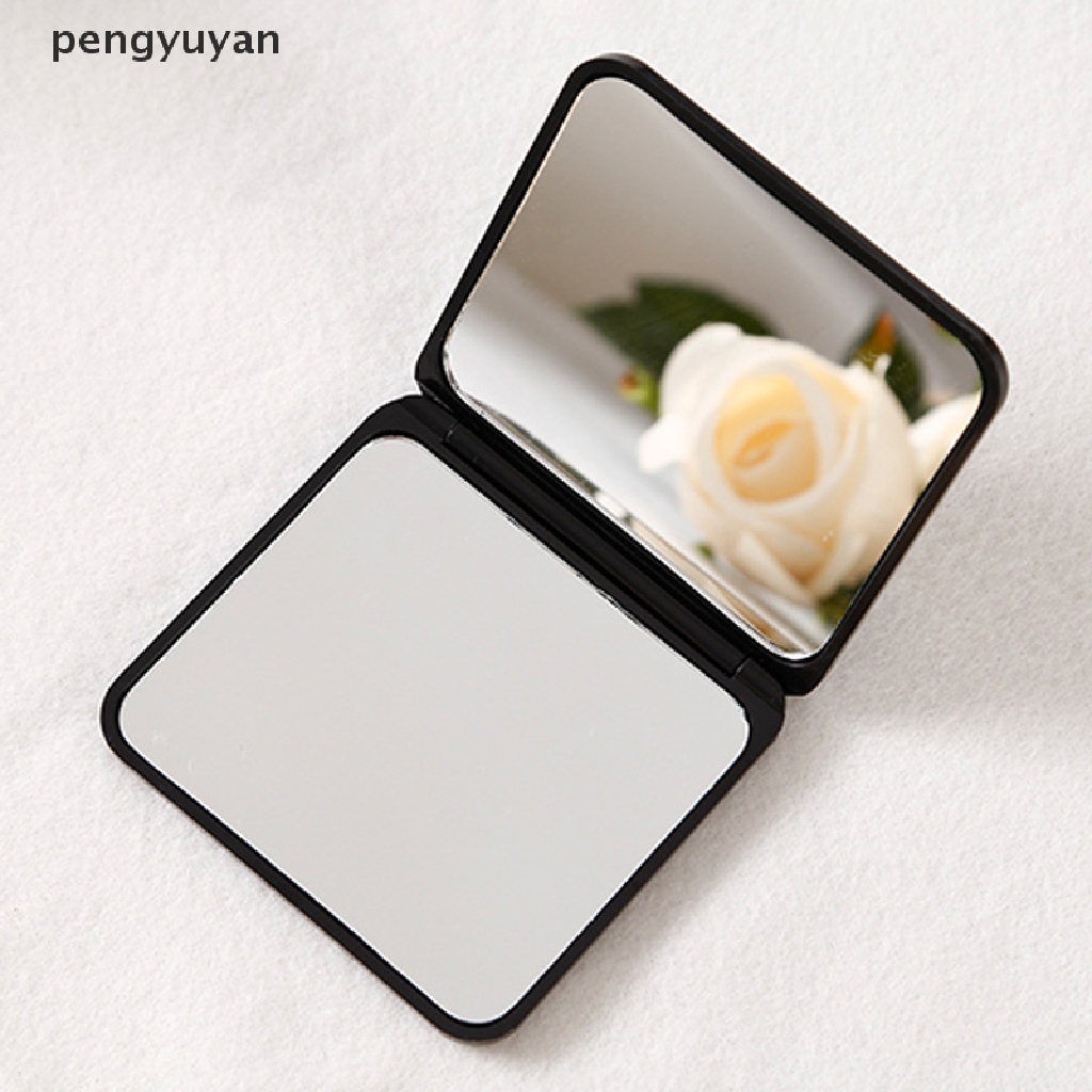 [pengyuyan] Gương Trang Điểm Mini Hình Vuông Có Thể Gập Lại [Mới]