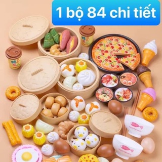 SÉT ĐỒ CHƠI MÓN ĂN 88 CHI TIẾT KÈM HỘP SANG TRỌNG