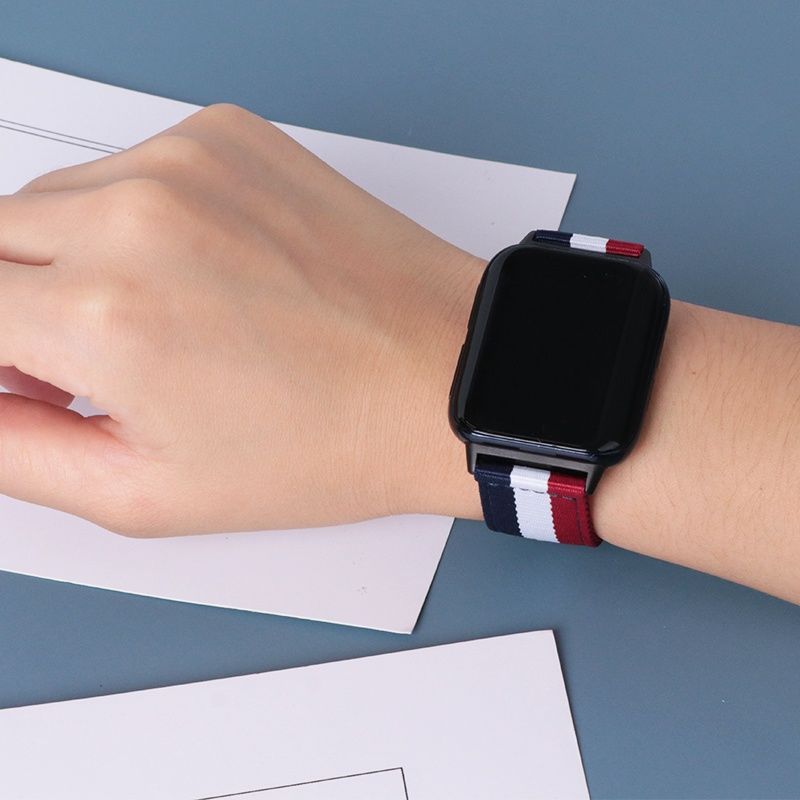 Dây Đeo Thay Thế Bằng Vải Nylon Cho Đồng Hồ Thông Minh OPPO Watch 41mm 46mm