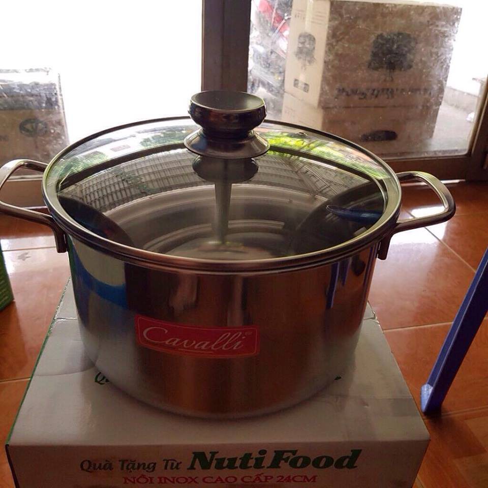 Nồi Inox Cao Cấp 24 Cm