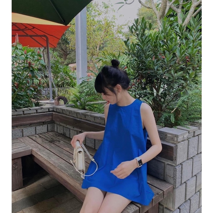 Áo Kiểu Nữ Sát Nách Vải Cotton Không Nhăn - JIJI TOP