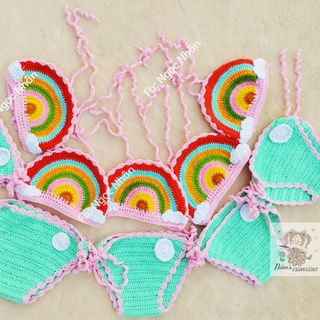 Set Bikini Dễ Thương Cho Bé