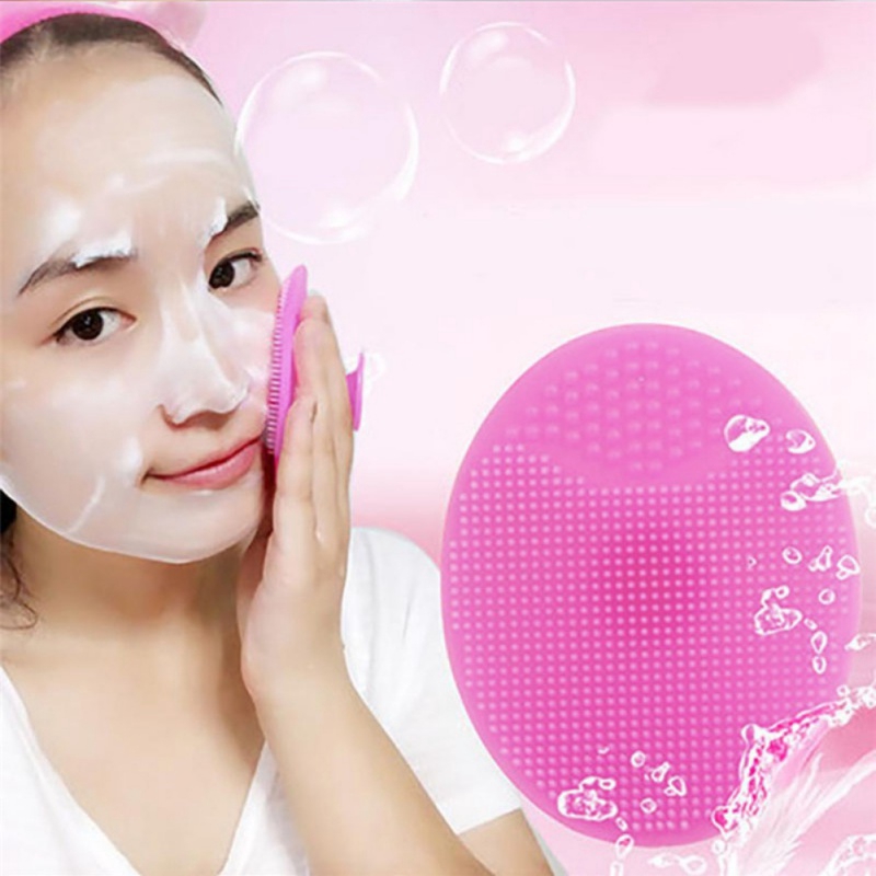 Bàn chải silicone làm sạch lỗ chân lông & mặt gọn nhẹ