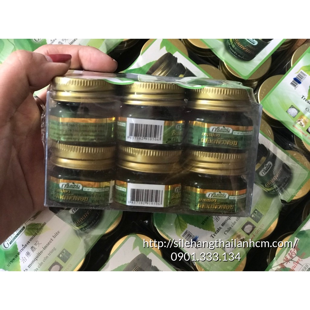 Dầu cù là thơm green herb thái lan 10gr Nguyễn Gia group Quận 5