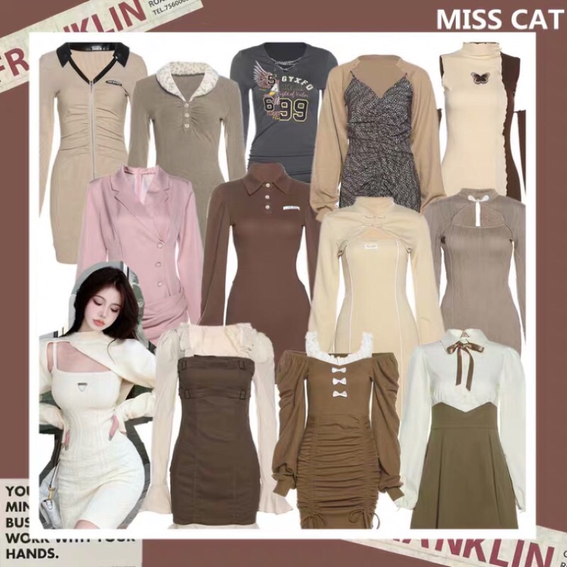 Váy/Đầm Lựa Mẫu Ins:may.roomm_ Hơn 50 Mẫu mỗi ngày