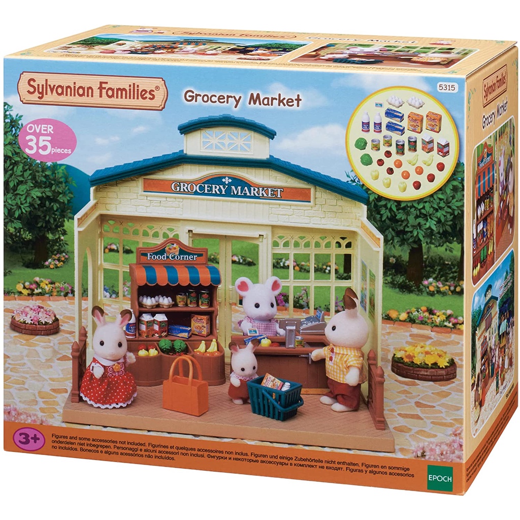 Đồ Chơi Sylvanian Families Cửa Hàng Thực Phẩm Grocery Market