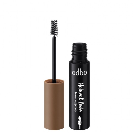 Mascara Chân Mày Odbo Natural Look Tông Nâu Đen - Mascara Chân Mày Tông Nâu Đen OD798 No.03