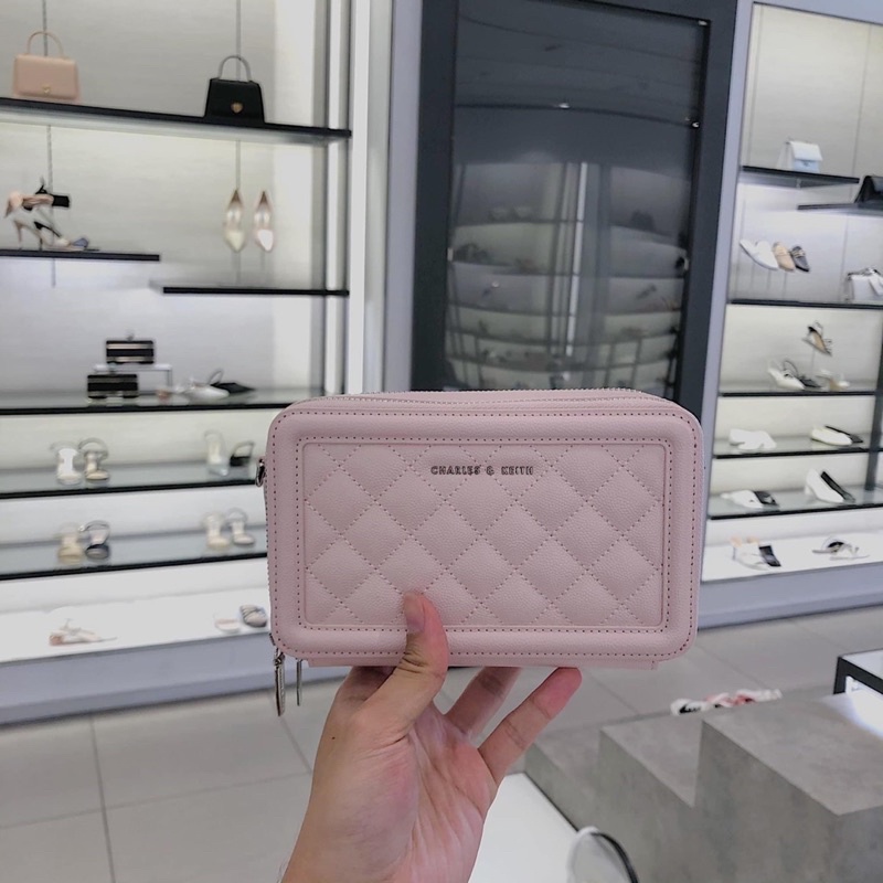 Túi đeo chéo Cnk hộp 2 ngăn khoá hàng Đẹp fullbox