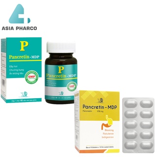 VIÊN UỐNG PANCRETIN - MDP Chống đầy hơi, ăn không tiêu