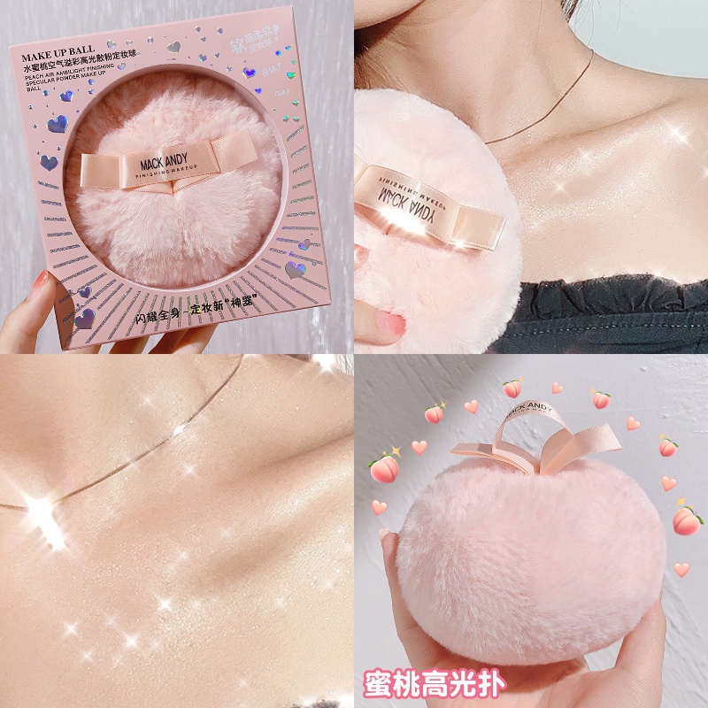 MACK ANDY Bông phấn bắt sáng nhũ highlight
