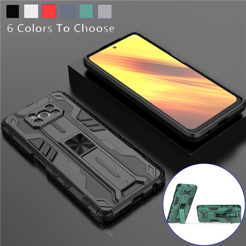 Ốp điện thoại Xiaomi Poco X3 Pro X3 NFC Pocophone X3 Pocox3 Pro X3Pro Vỏ giáp thời trang 3D Chống số