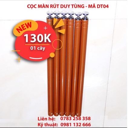 Cọc màn rút Duy Tùng mã DT04 (mã bắt vít không có chân đế)